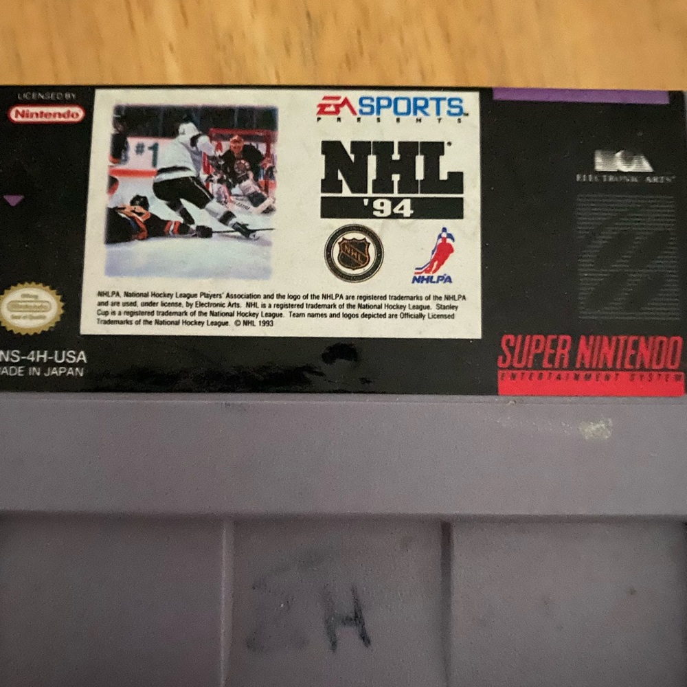 NHL 94 – Super Nintendo (SNES) game